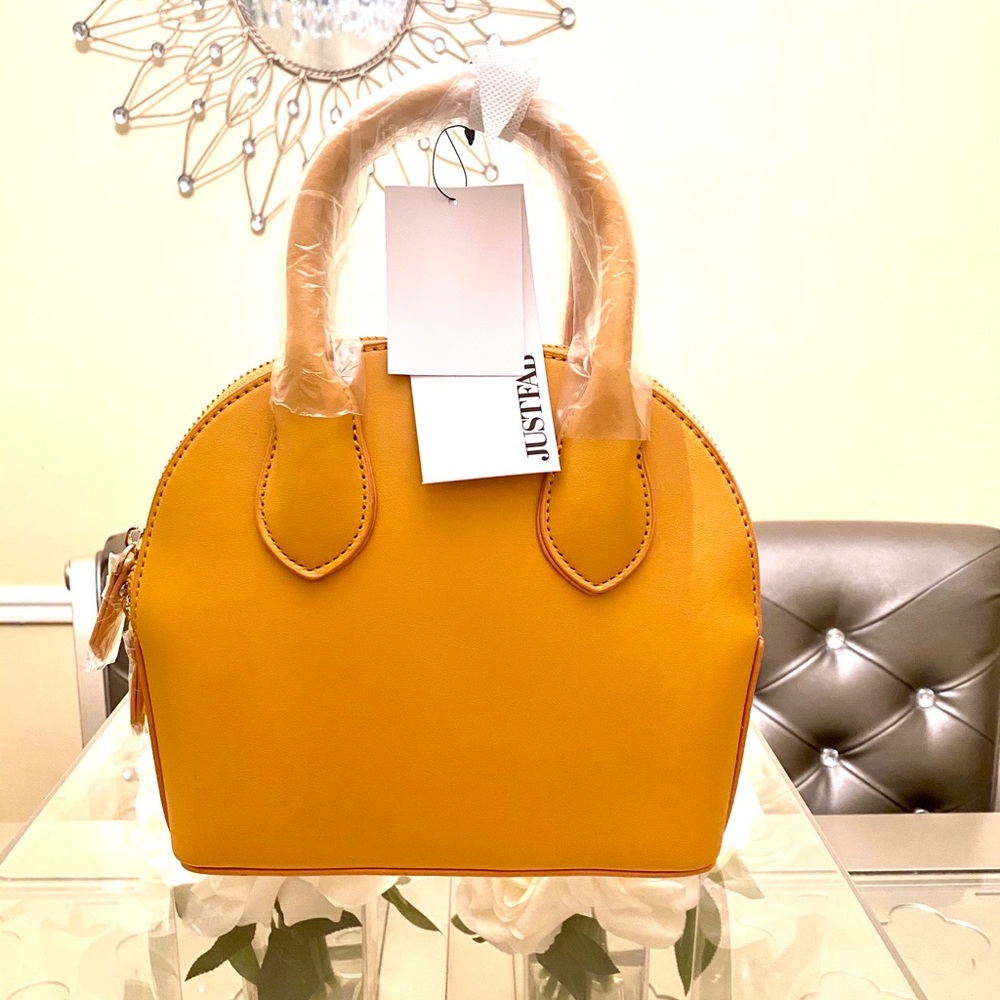 MINI MUSTARD CROSS BODY BAG